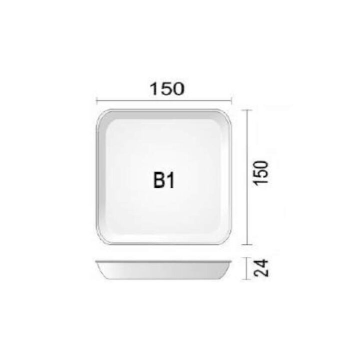 DARNEL BANDEJA B1 RASA C400 11SE