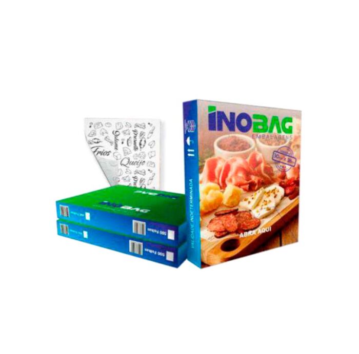 INOBAG PAPEL ACOPLADO 30X38 CM FRIOS C.400 FOLHAS